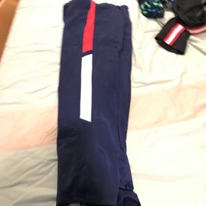 Boys blue and red sweat/jogger/athletic pants